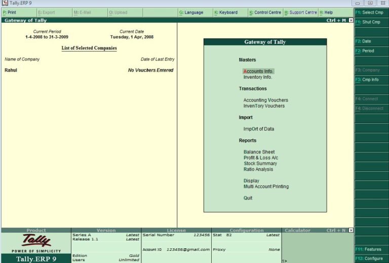 WHAT IS A TALLY ERP.9 – Nice Computer Education