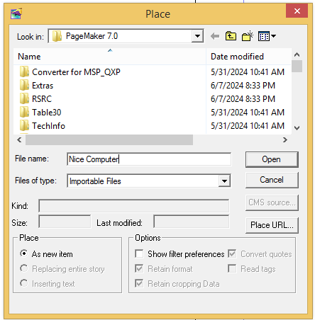 Adobe-PageMaker-in-Place-Tab-Option